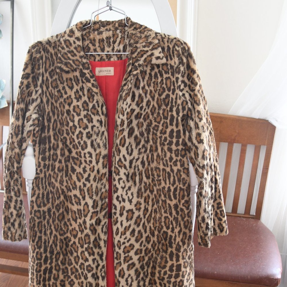 Vintage Leopard Coat